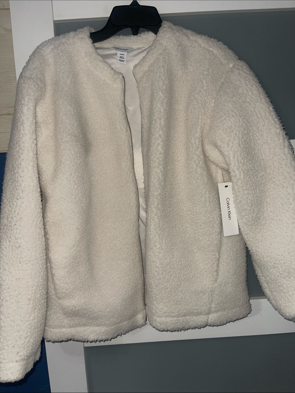 Michael Kors Ivory Teddy Jacket